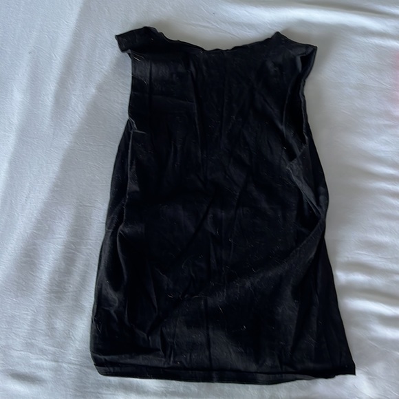 Club Monaco black tank size M front detail cotton - Picture 4 of 4
